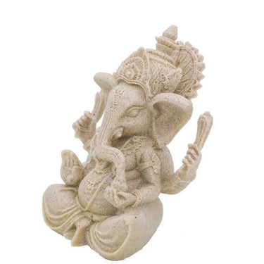 Ganesha Natural Sandstone Statue-Your Soul Place